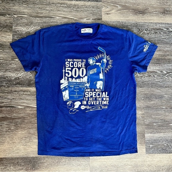 Molson Canadian The Alumni Mats Sudin 13 Graphic Tee Size Large - Picture 9 of 9